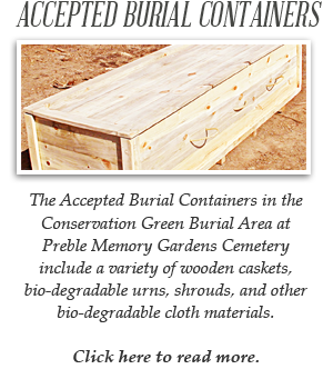 Burial Containers